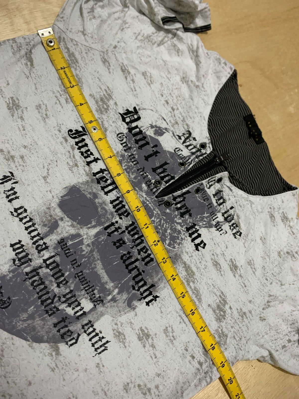 Japanese Brand Y2k Spinash Skull Ifsixwasnine Punk style Longsleeve Size US L / EU 52-54 / 3 - 7 Thumbnail
