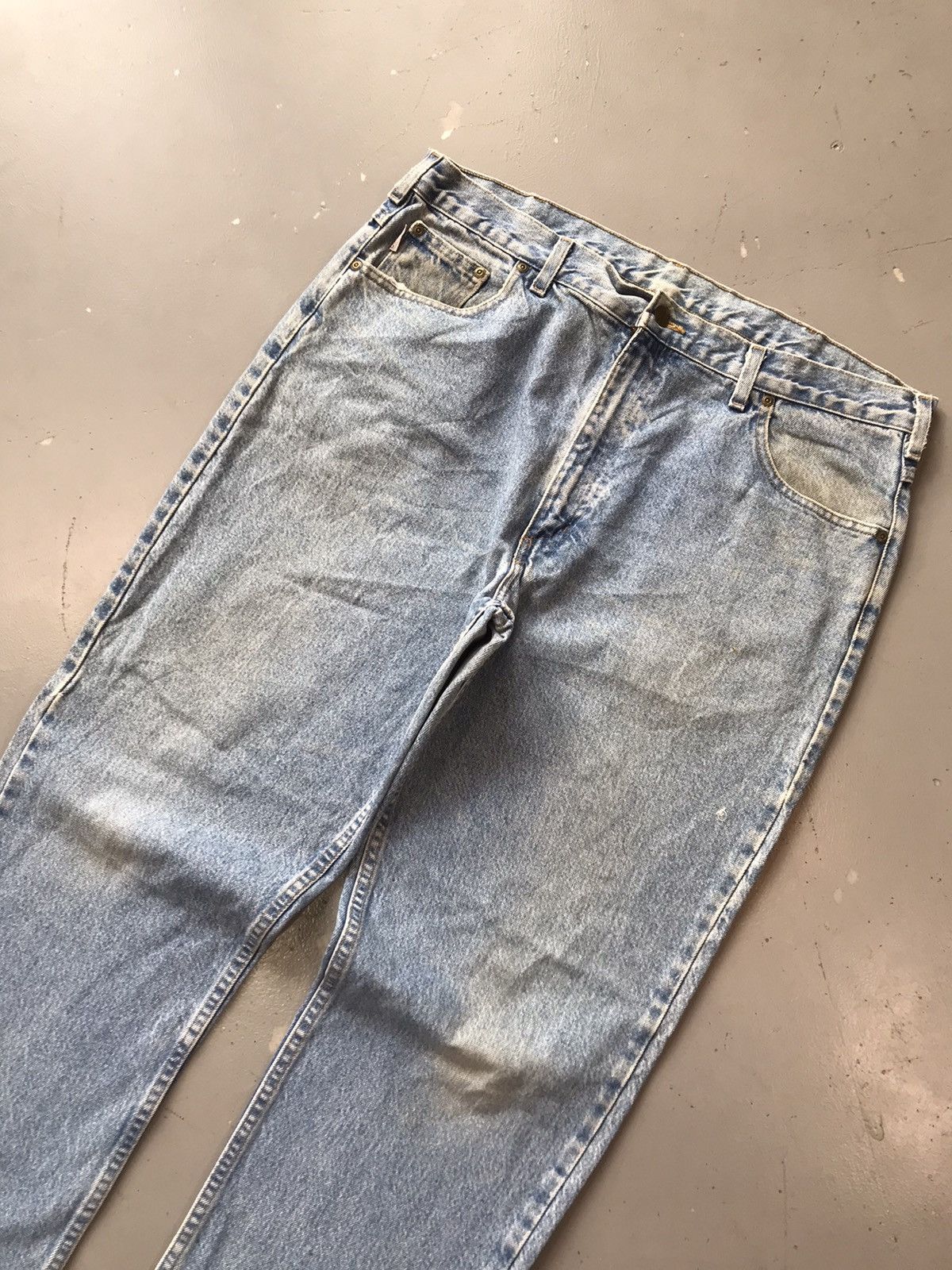 Carhartt × Vintage Vintage Carhartt b18 STW straight fit denim Size US 40 / EU 56 - 3 Thumbnail