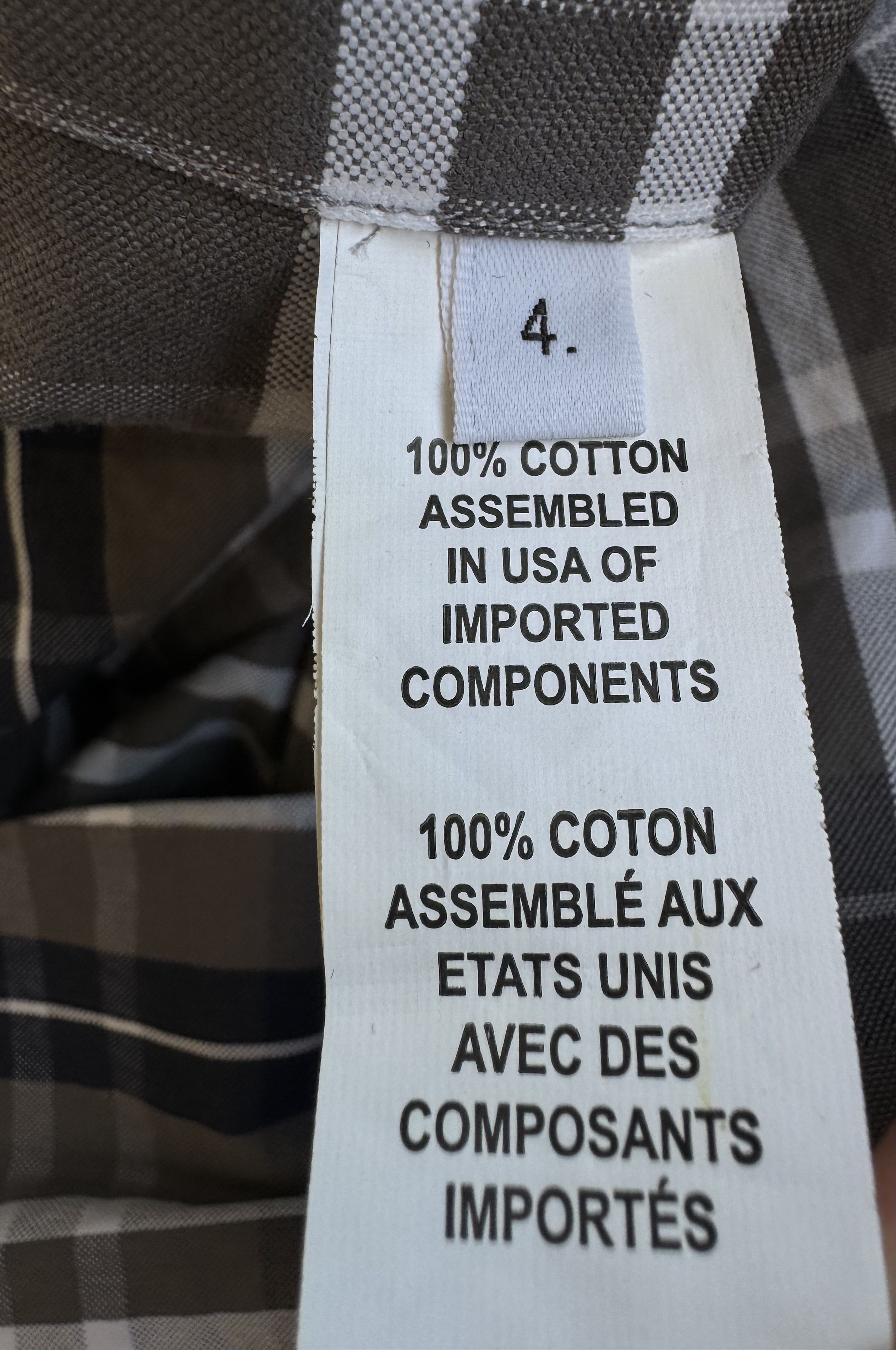 Thom Browne Thom Browne Plaid / Striped Button Down Size US XL / EU 56 / 4 - 9 Thumbnail