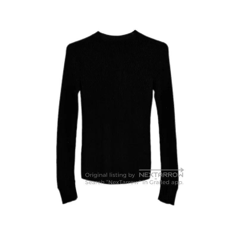 Hermes Hermes Black embroidered horse logo half wool sweater Size XS / US 0-2 / IT 36-38 - 2 Thumbnail