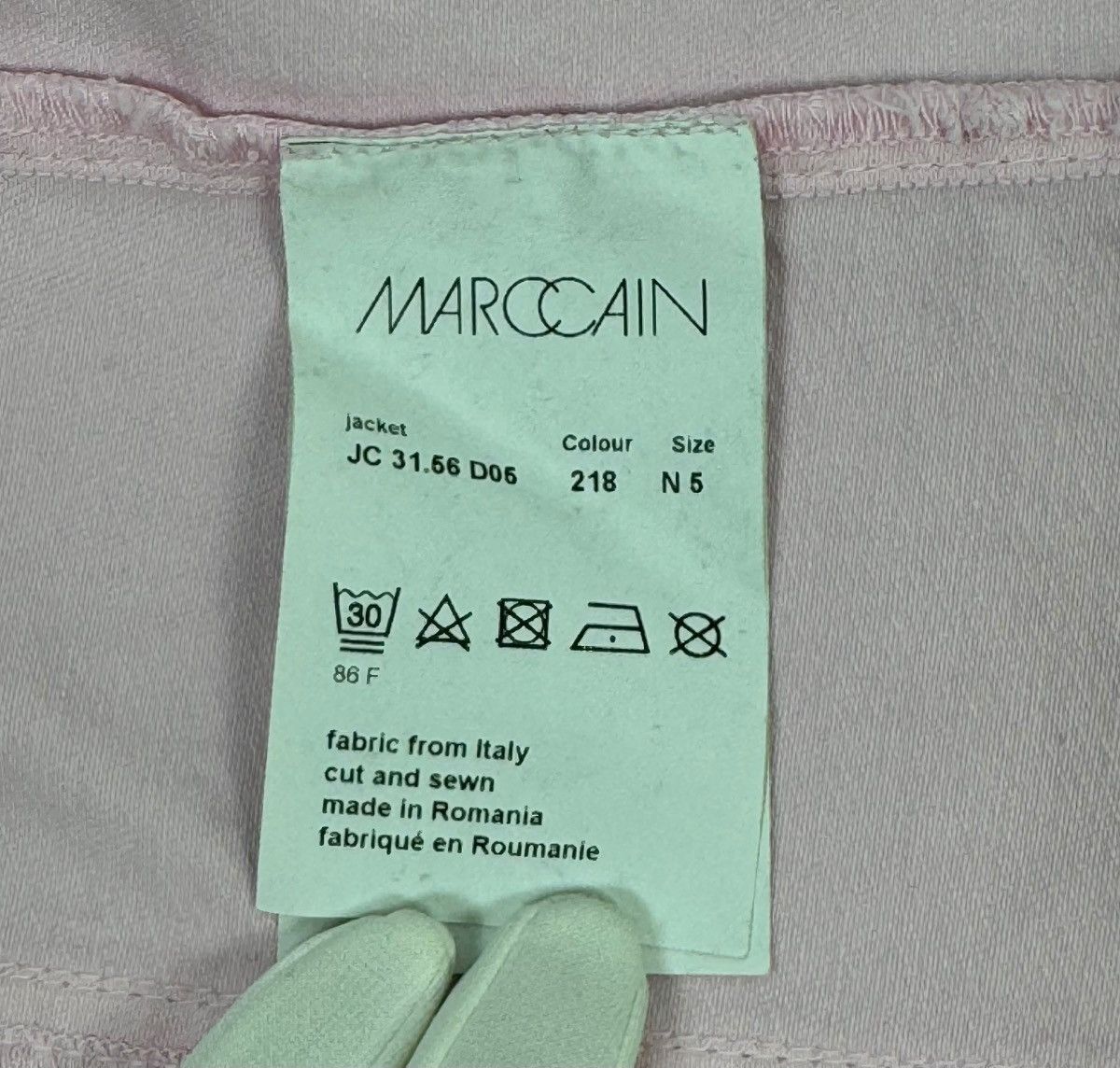 Other Marc Cain Pink Denim Jacket Zip size 5 Size L / US 10 / IT 46 - 13 Thumbnail