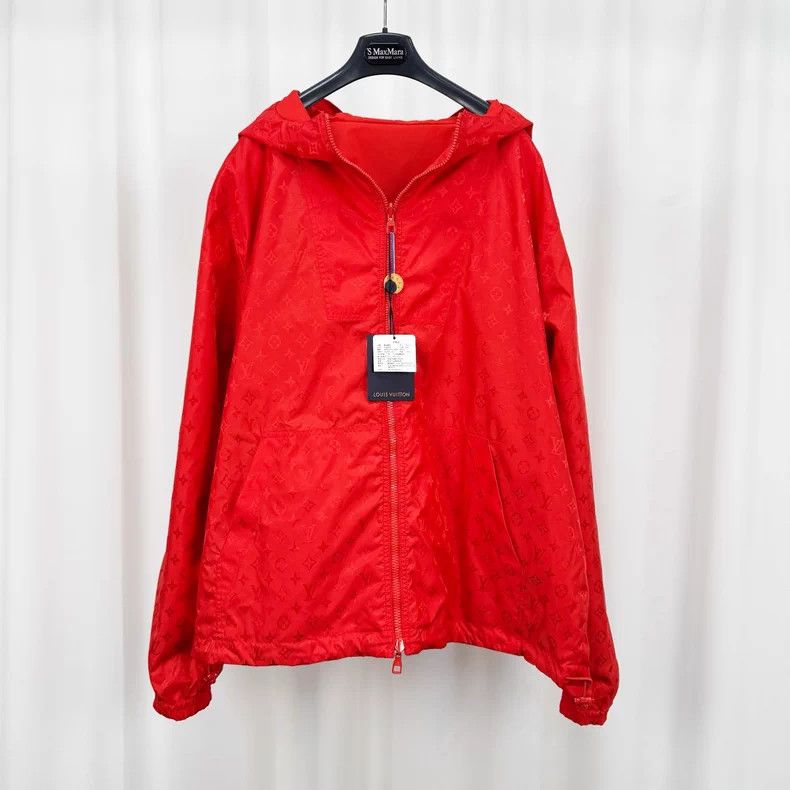 Louis Vuitton Louis Vuitton Red double-sided presbyopic full print tag a Size US XXL / EU 58 / 5 - 3 Thumbnail