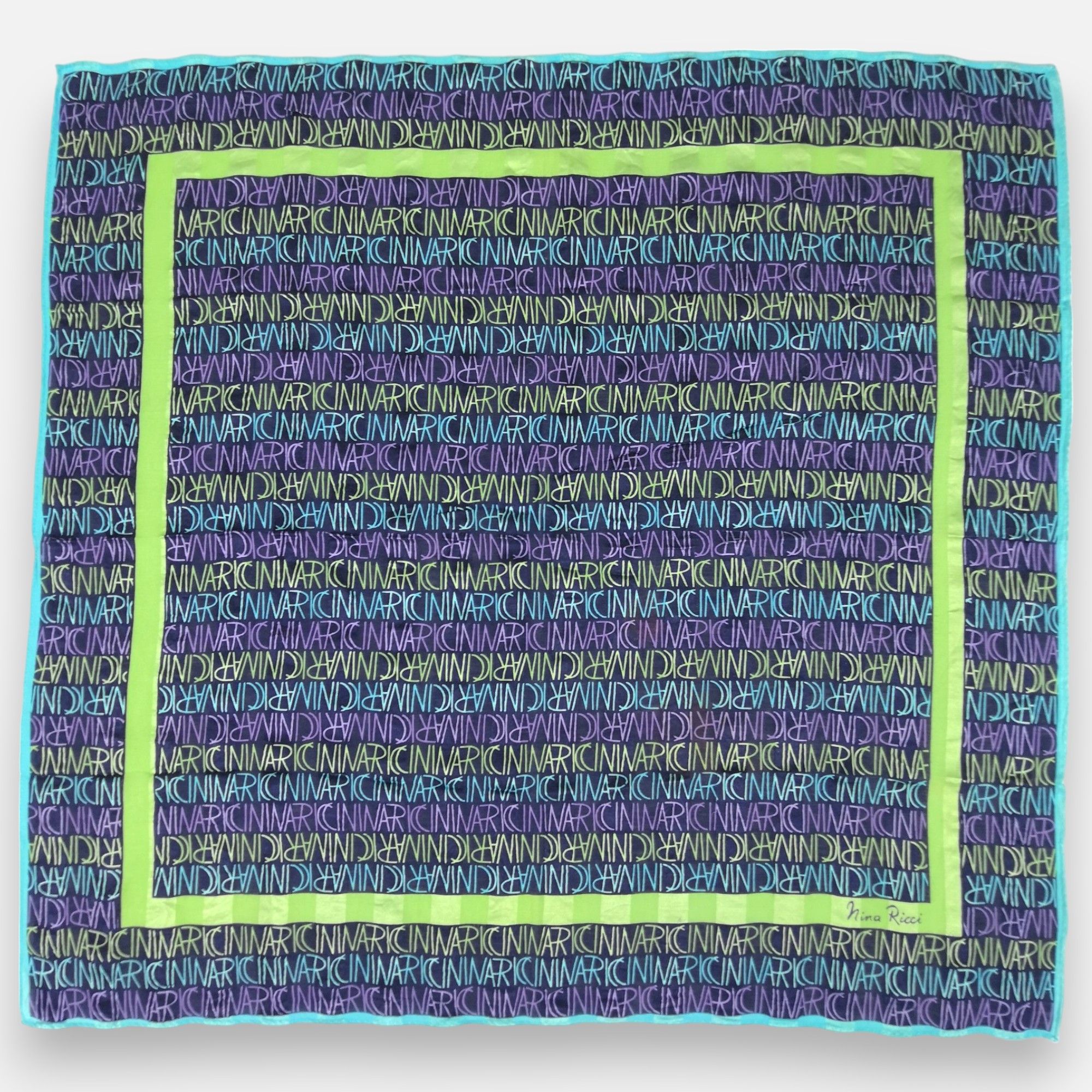 Nina Ricci × Vintage Vintage Nina Ricci Handkerchief Neckerchief Bandana Size ONE SIZE - 2 Thumbnail