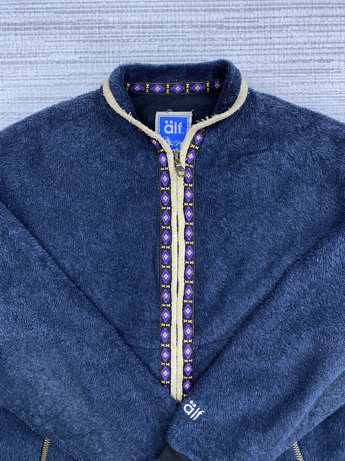 Polartec × Vintage Vintage alf Made In USA Polartec Navajo Fleece Jacket Size US M / EU 48-50 / 2 - 6 Thumbnail