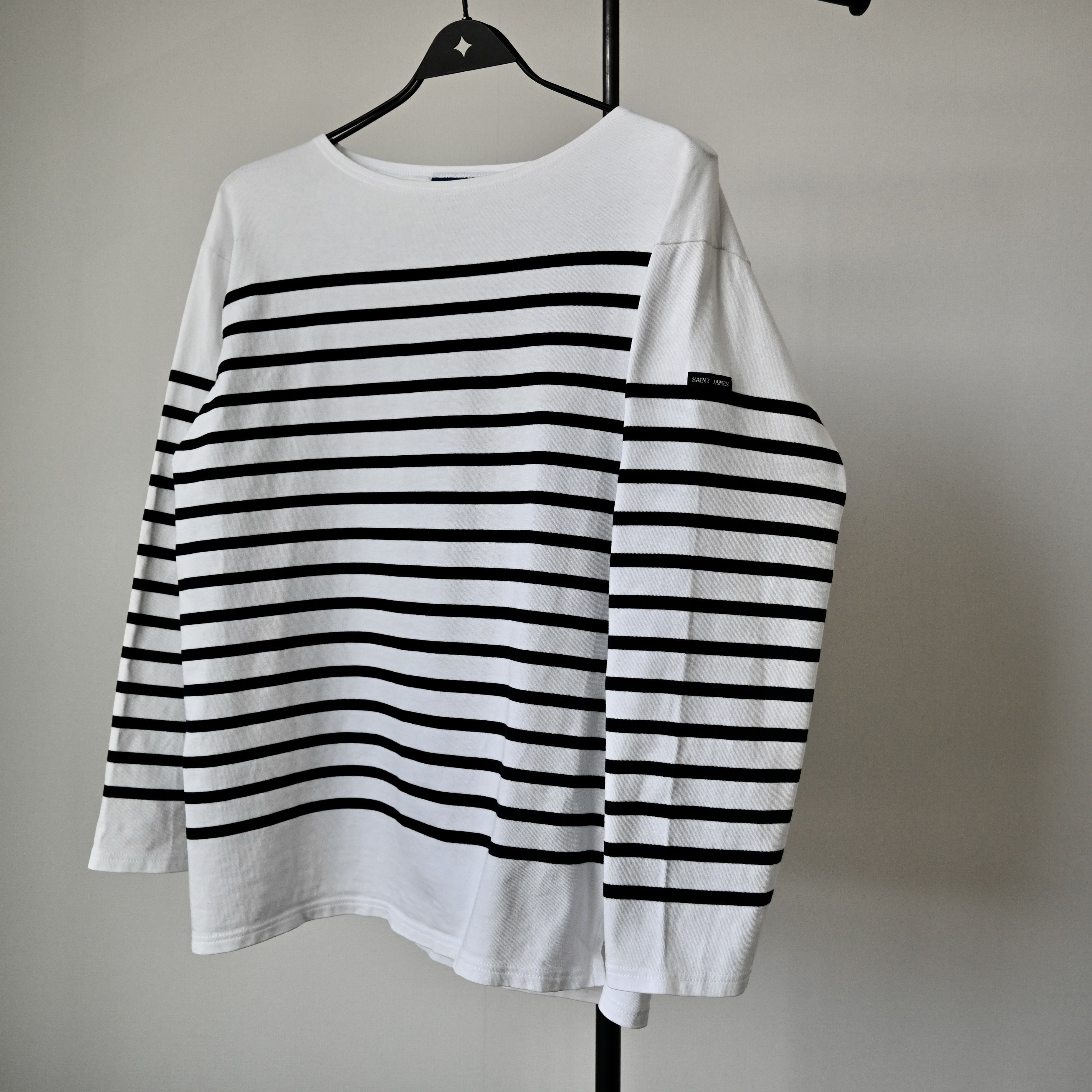 Saint James SAINT JAMES "NAVAL" authentic sailor shirt, 5/ML Size US M / EU 48-50 / 2 - 1 Thumbnail