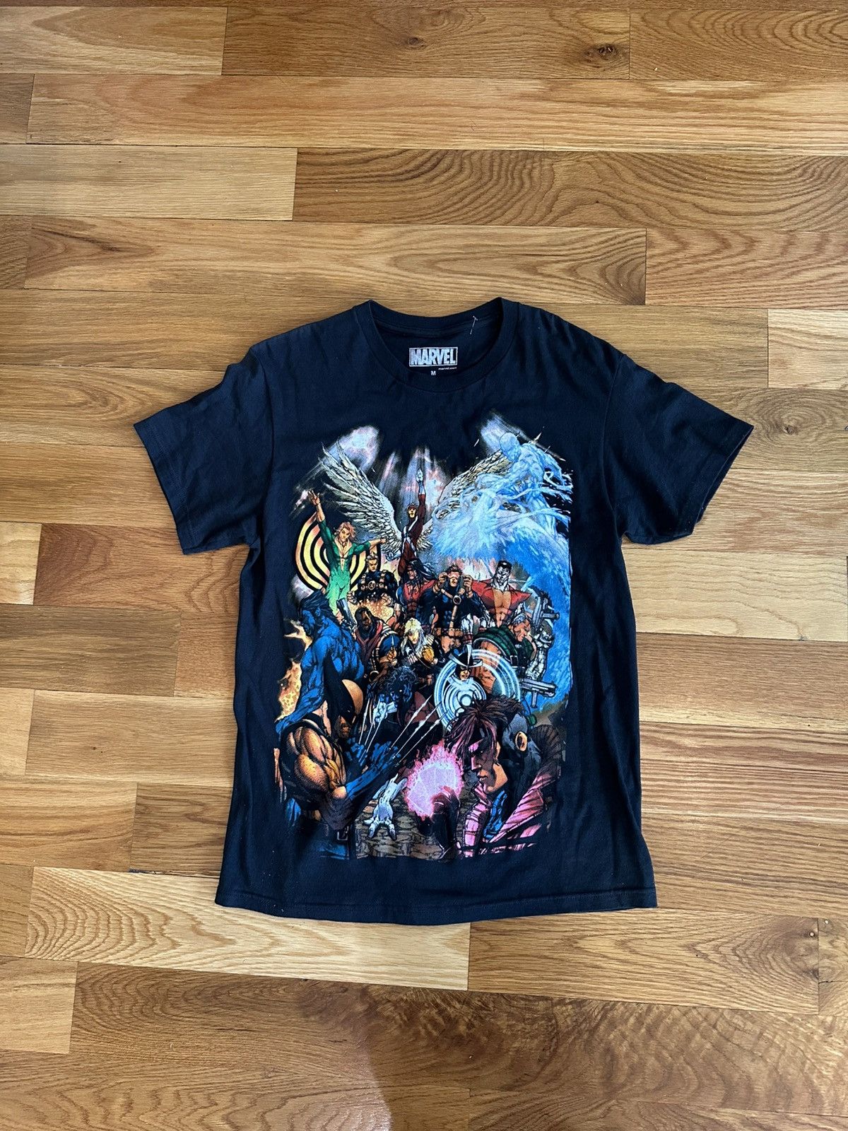 Marvel Comics Marvel X-Men Graphic T-Shirt Wolverine Gambit Cyclops Size M Size US M / EU 48-50 / 2 - 1 Thumbnail