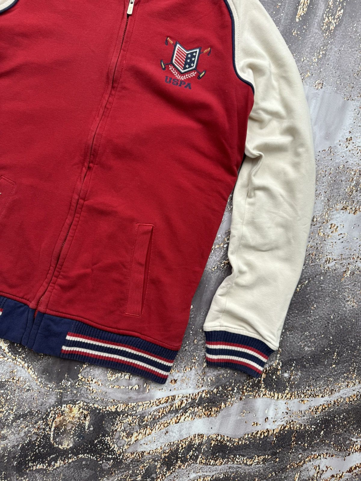U.S. Polo Assn. U.S. Polo Assn. Vintage Zipp Sweatshirt Size S / US 4 / IT 40 - 3 Thumbnail