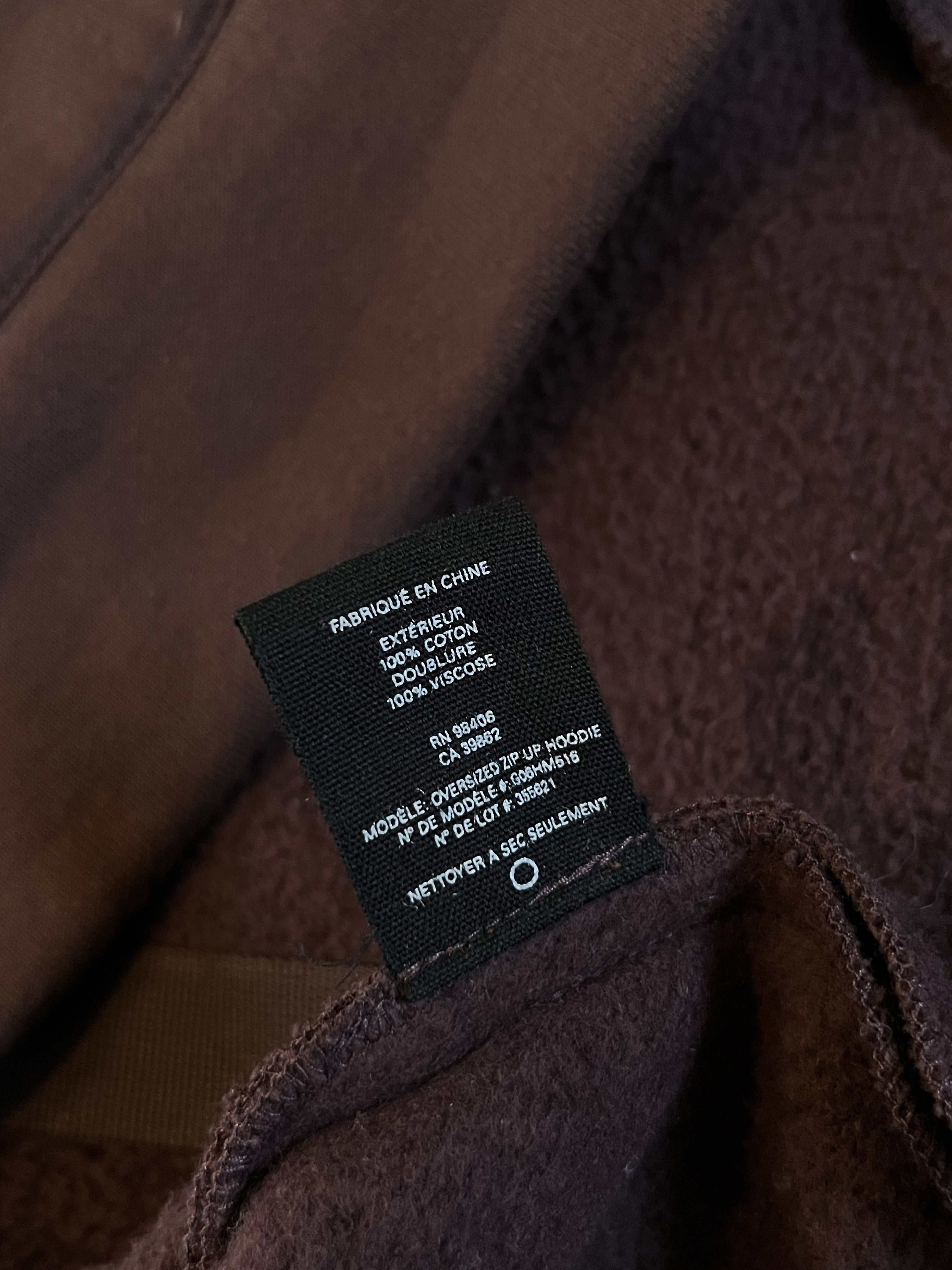 Helmut Lang Helmut Lang Double Two Way Zip Cotton Fleece Hoodie Size US S / EU 44-46 / 1 - 10 Thumbnail