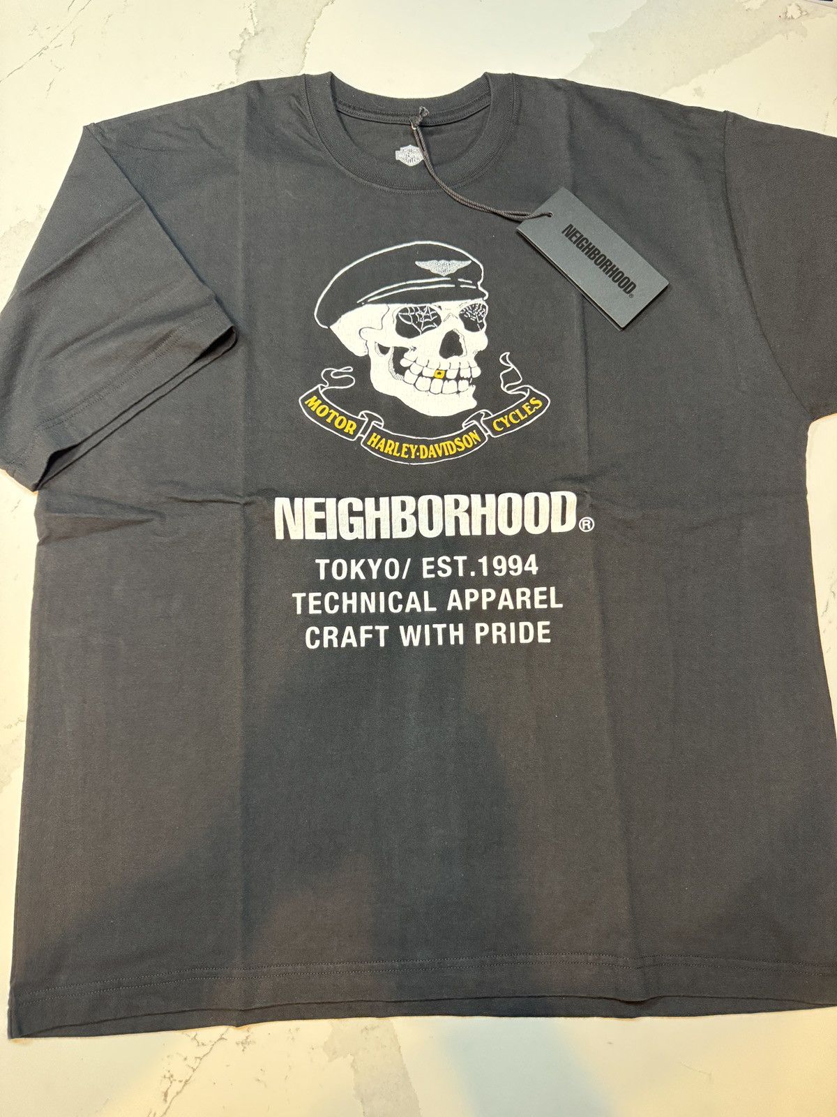 Harley Davidson × Neighborhood Neighborhood x Harley-Davidson Skull T Black Large Deadstock Size US L / EU 52-54 / 3 - 1 Thumbnail