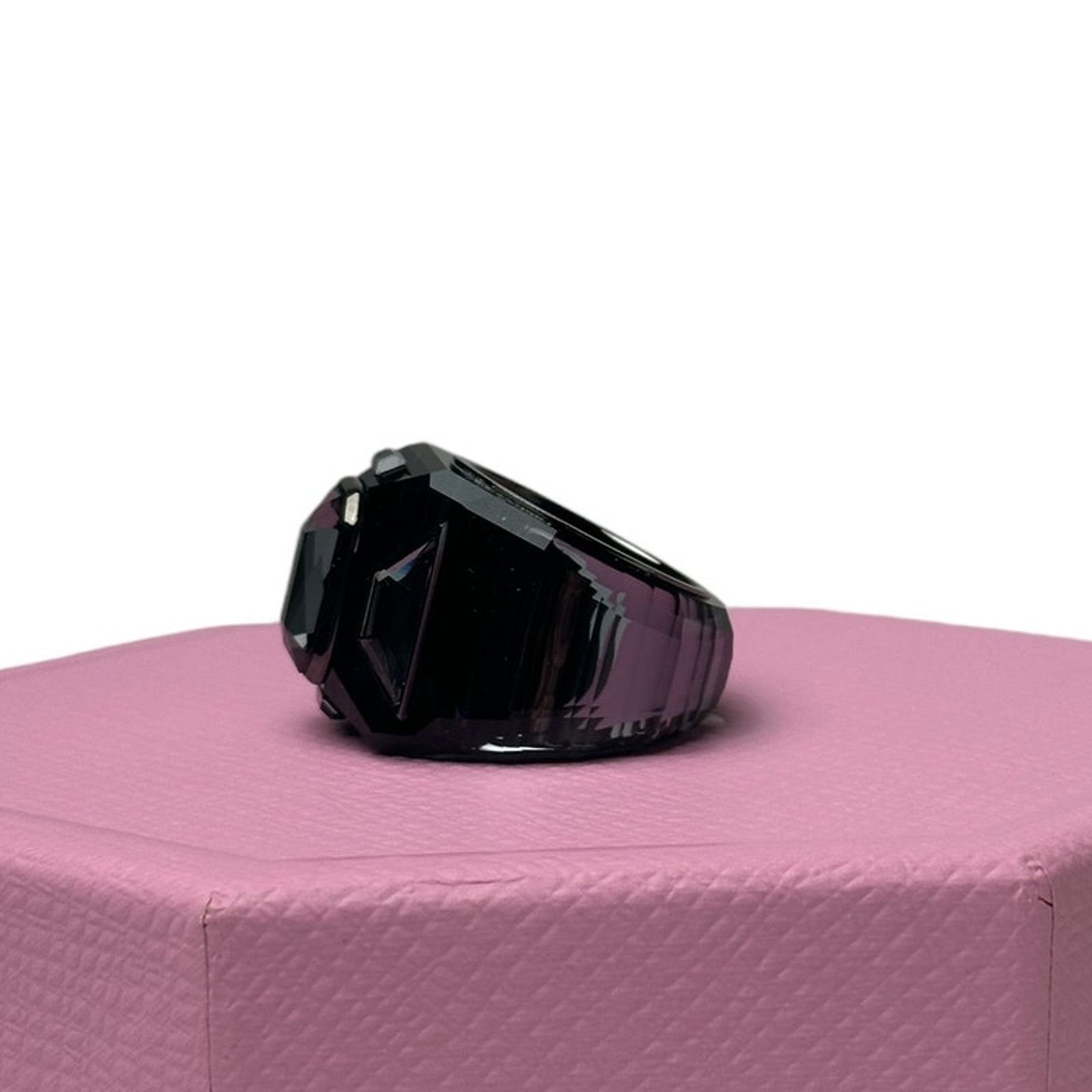 Swarovski Swarovski Chroma cocktail ring Black, 55 EUR / 7 USA Size ONE SIZE - 3 Thumbnail