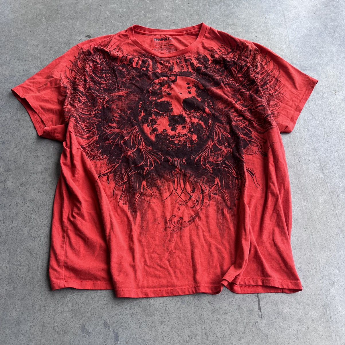 Other Crazy Y2K Affliction Style Friday The 13th Movie Tee Gothic Size US XXL / EU 58 / 5 - 2 Thumbnail