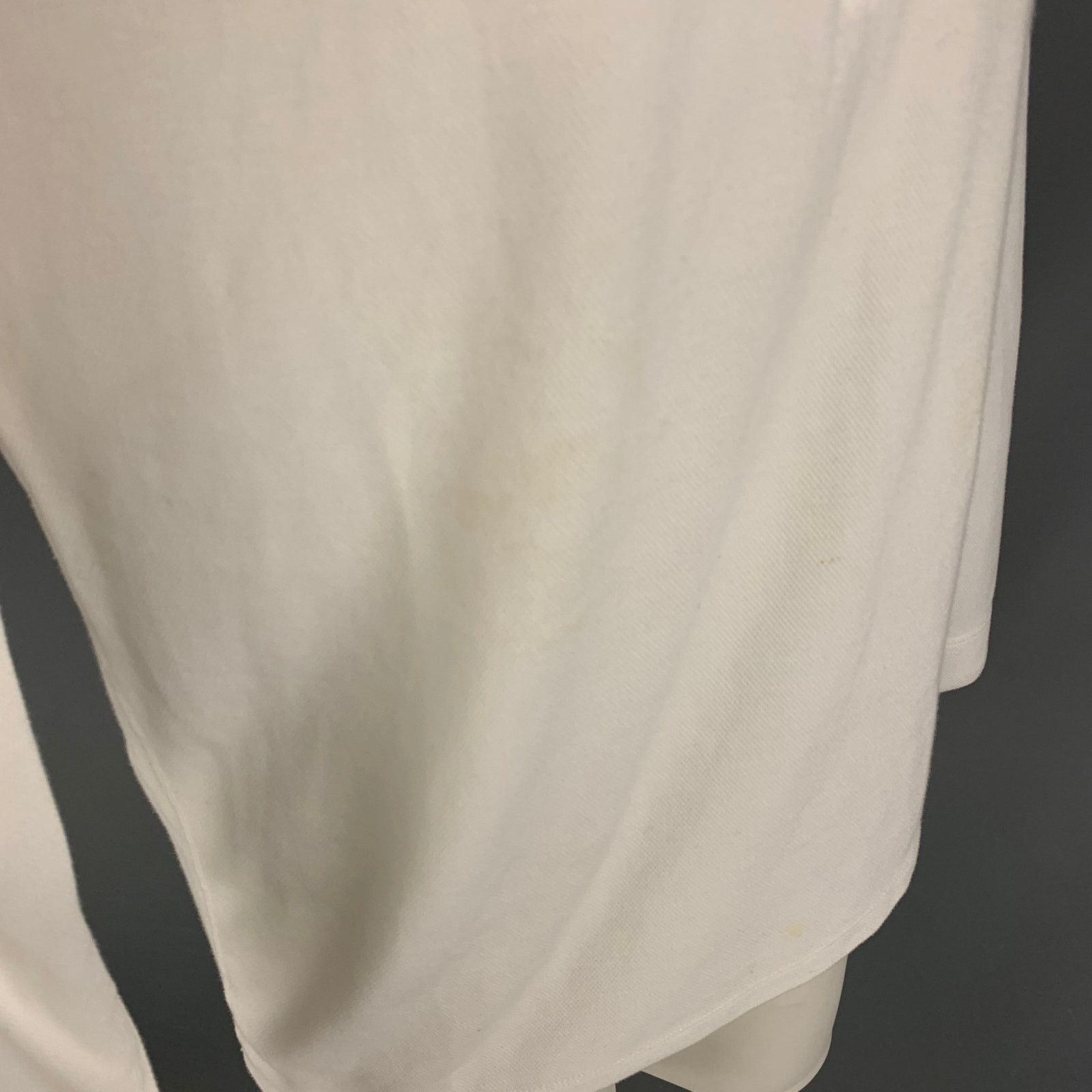 Ralph Lauren S White Polyester Cotton Half Zip Pullover Size US S / EU 44-46 / 1 - 5 Thumbnail