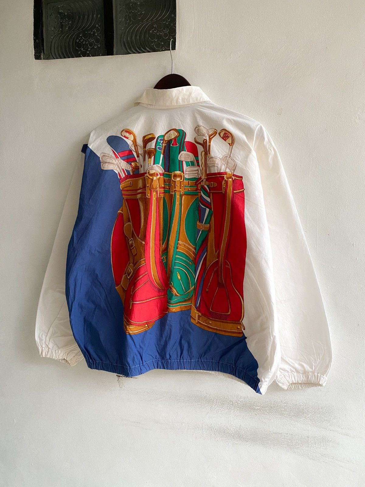 Ralph Lauren Vtg Polo Ralph Lauren Golf Bag Jacket Size US M / EU 48-50 / 2 - 3 Thumbnail