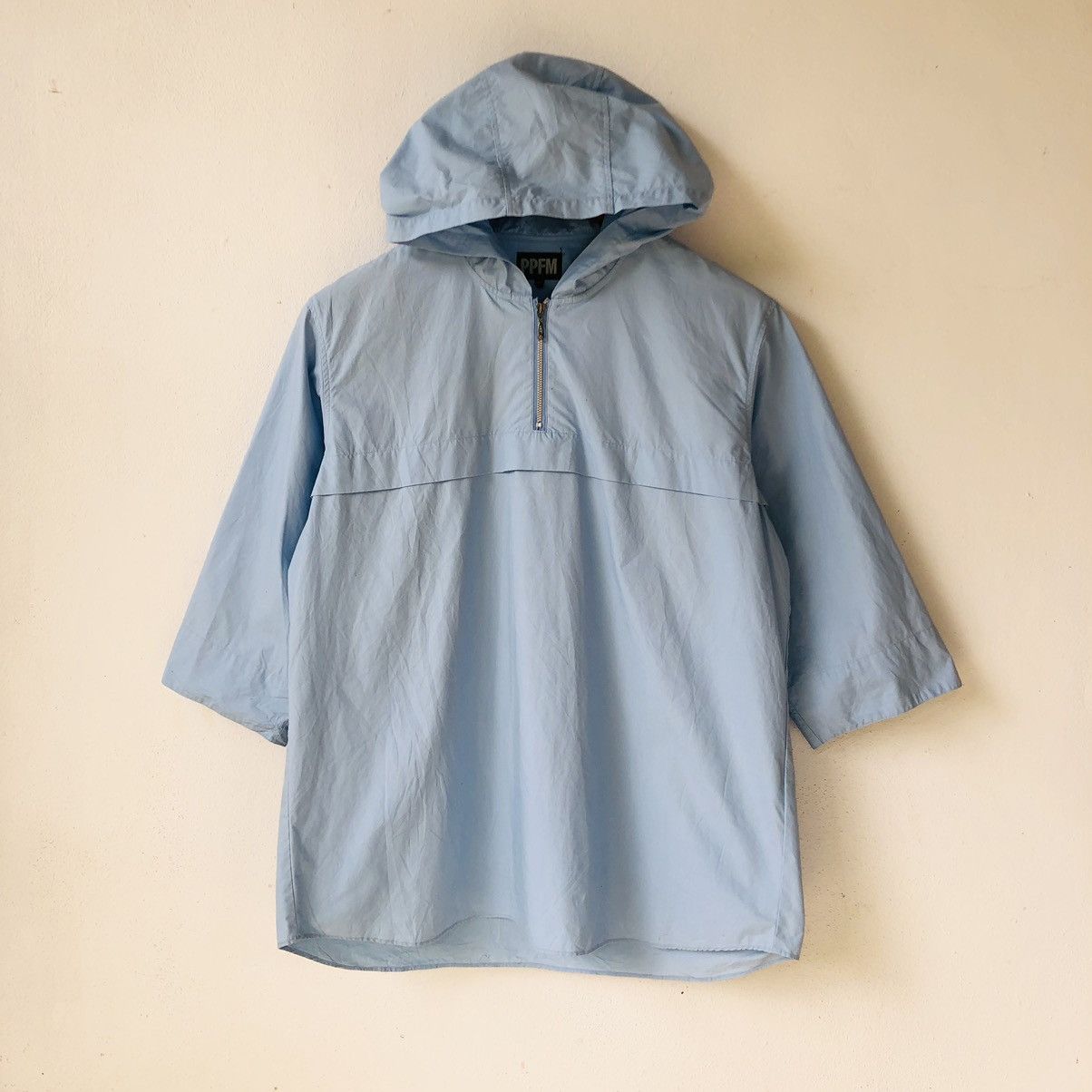 PPFM PPFM Mid Sleeve Half Zip Hoodie ( Unisex ) Size US S / EU 44-46 / 1 - 1 Thumbnail