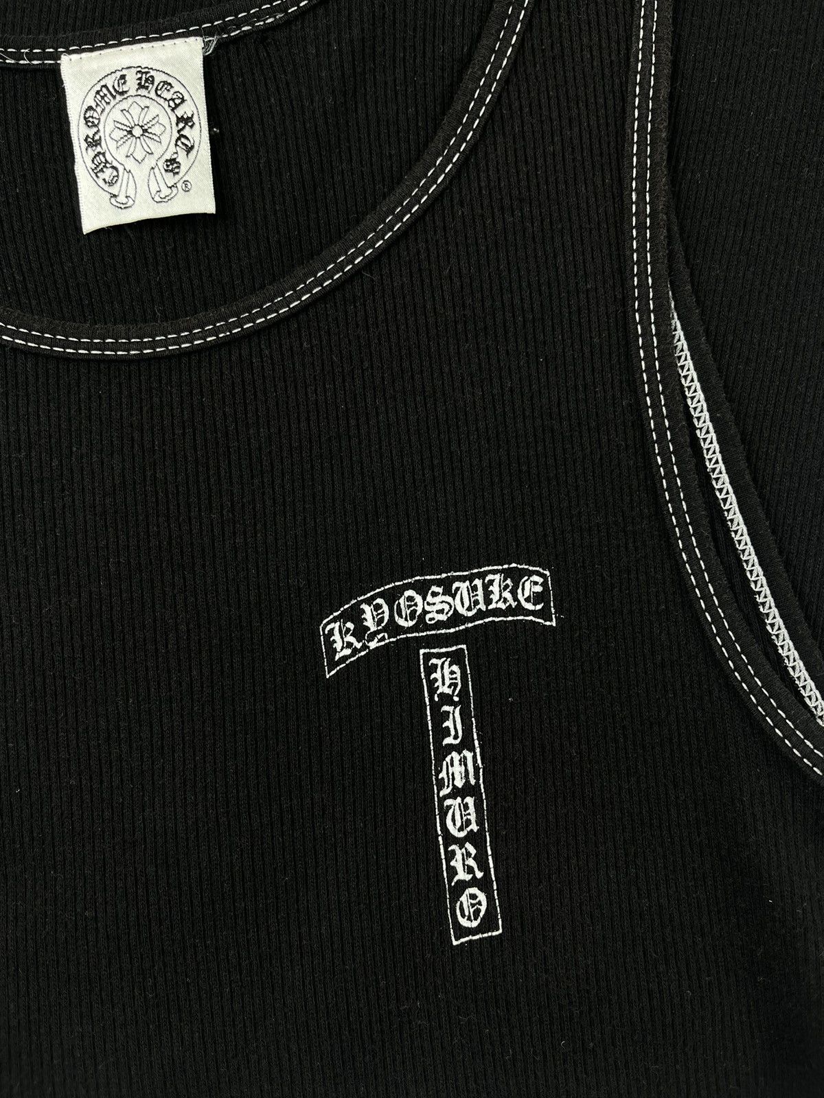 Chrome Hearts 2003 Chrome Hearts Kyosuke Himuro Higher Than Heaven Tanktop Size US M / EU 48-50 / 2 - 6 Thumbnail
