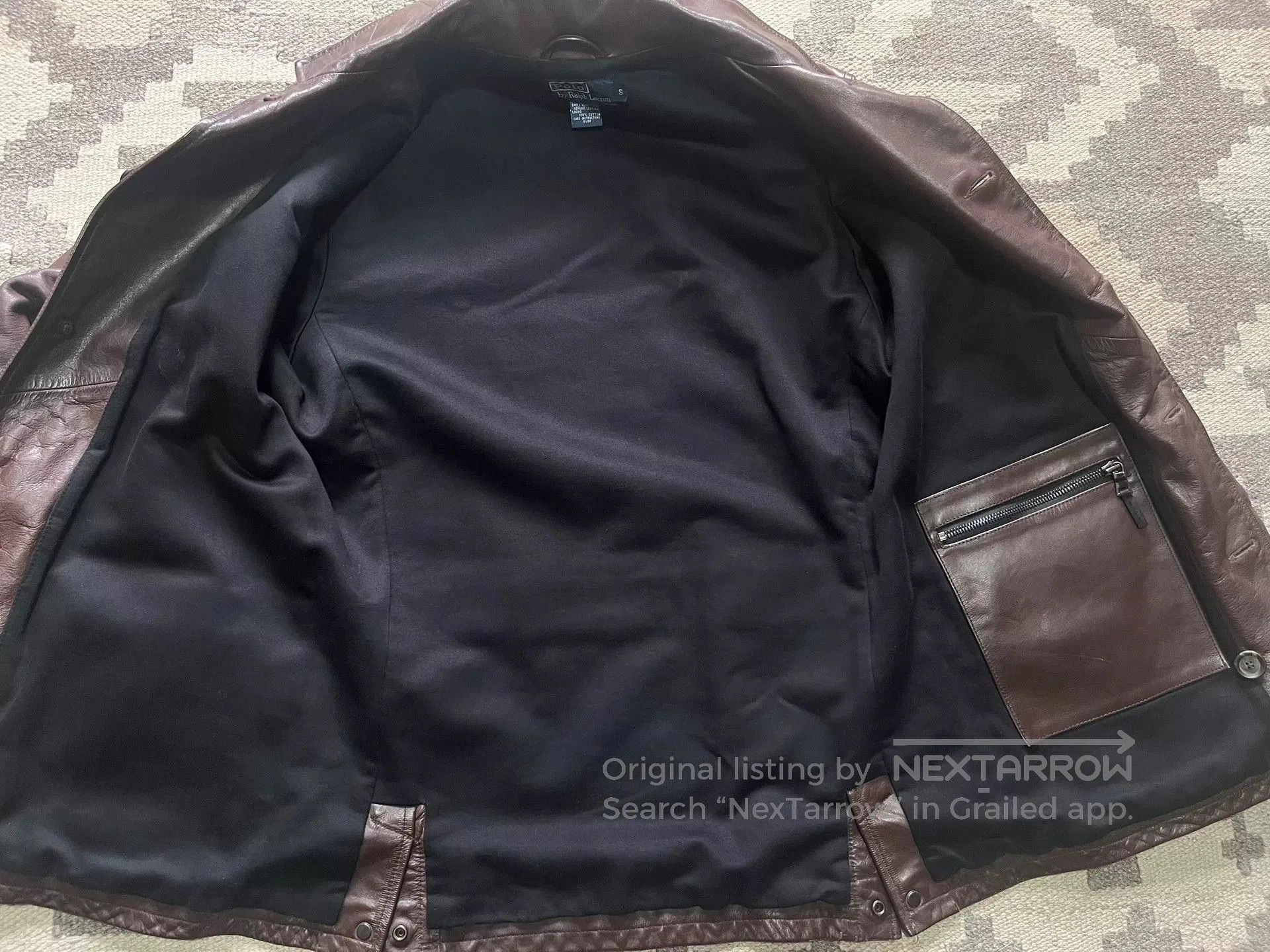 RRL Ralph Lauren Ralph Lauren RRL Leather Hunting Vest. Size US S / EU 44-46 / 1 - 6 Thumbnail