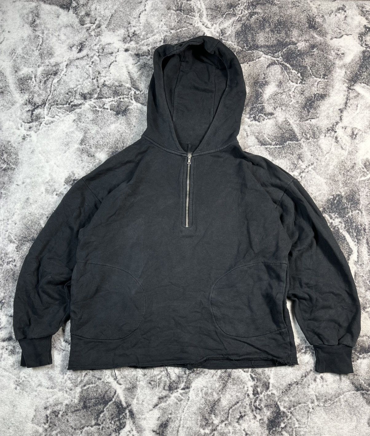 Represent Clo. Represent Half Zip Hoodie Black Oversized M Size US M / EU 48-50 / 2 - 1 Thumbnail