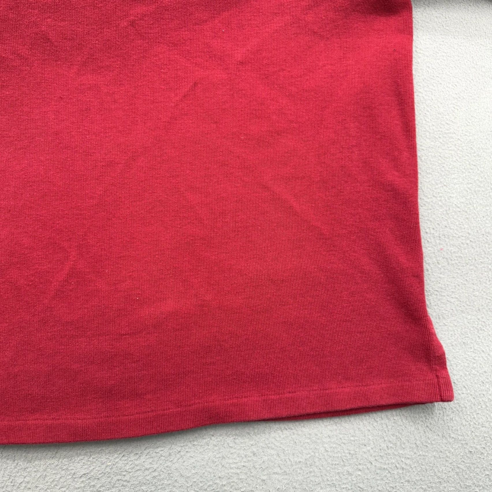 Polo Ralph Lauren Polo Ralph Lauren Sweater Mens XL Red Quarter Zip Mock Neck Pullover Pony Shirt Size US XL / EU 56 / 4 - 7 Thumbnail