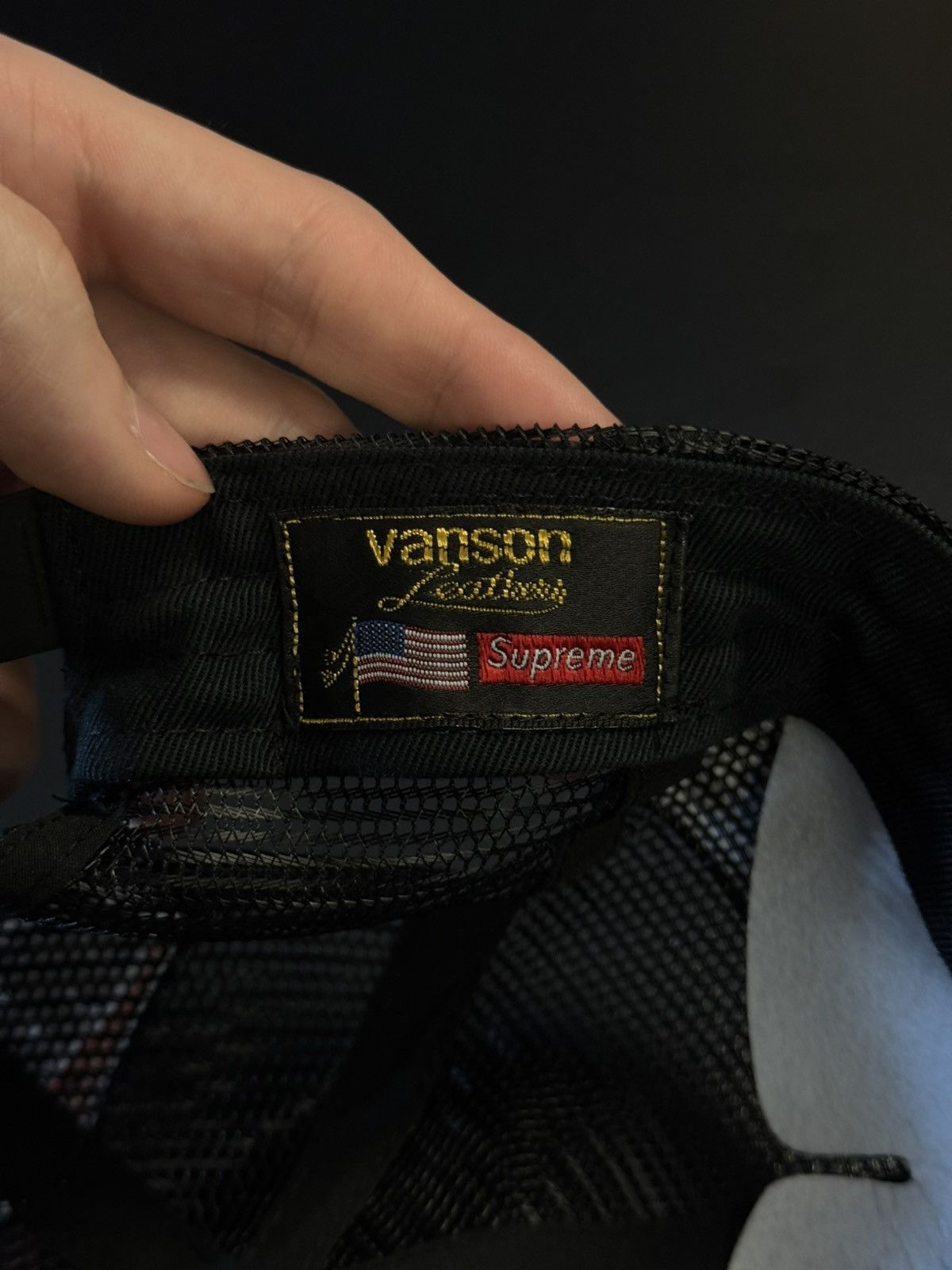 Supreme × Vanson Leathers Supreme X Vanson Leathers SnapBack Hat (NEW) Size ONE SIZE - 10 Thumbnail