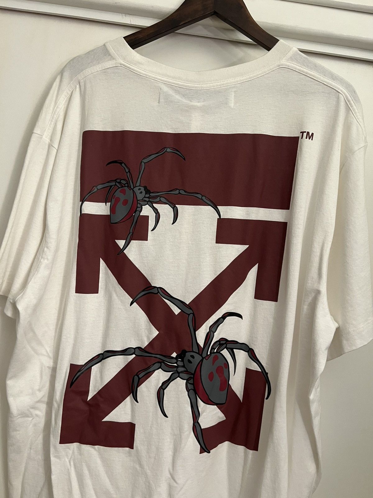 Off-White Off-White Arachno Arrow Oversized Tee Size US L / EU 52-54 / 3 - 1 Thumbnail