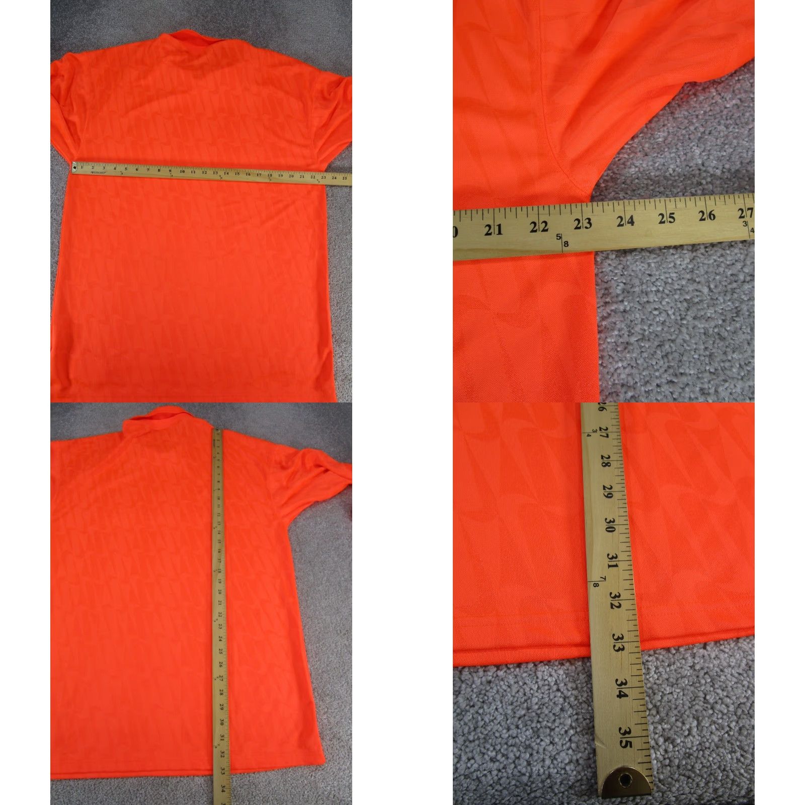 Nike VINTAGE Nike Lab Polo Shirt Womens Medium Orange Oversized Loose Fit Bowerman DR 01* Size M / US 6-8 / IT 42-44 - 8 Thumbnail