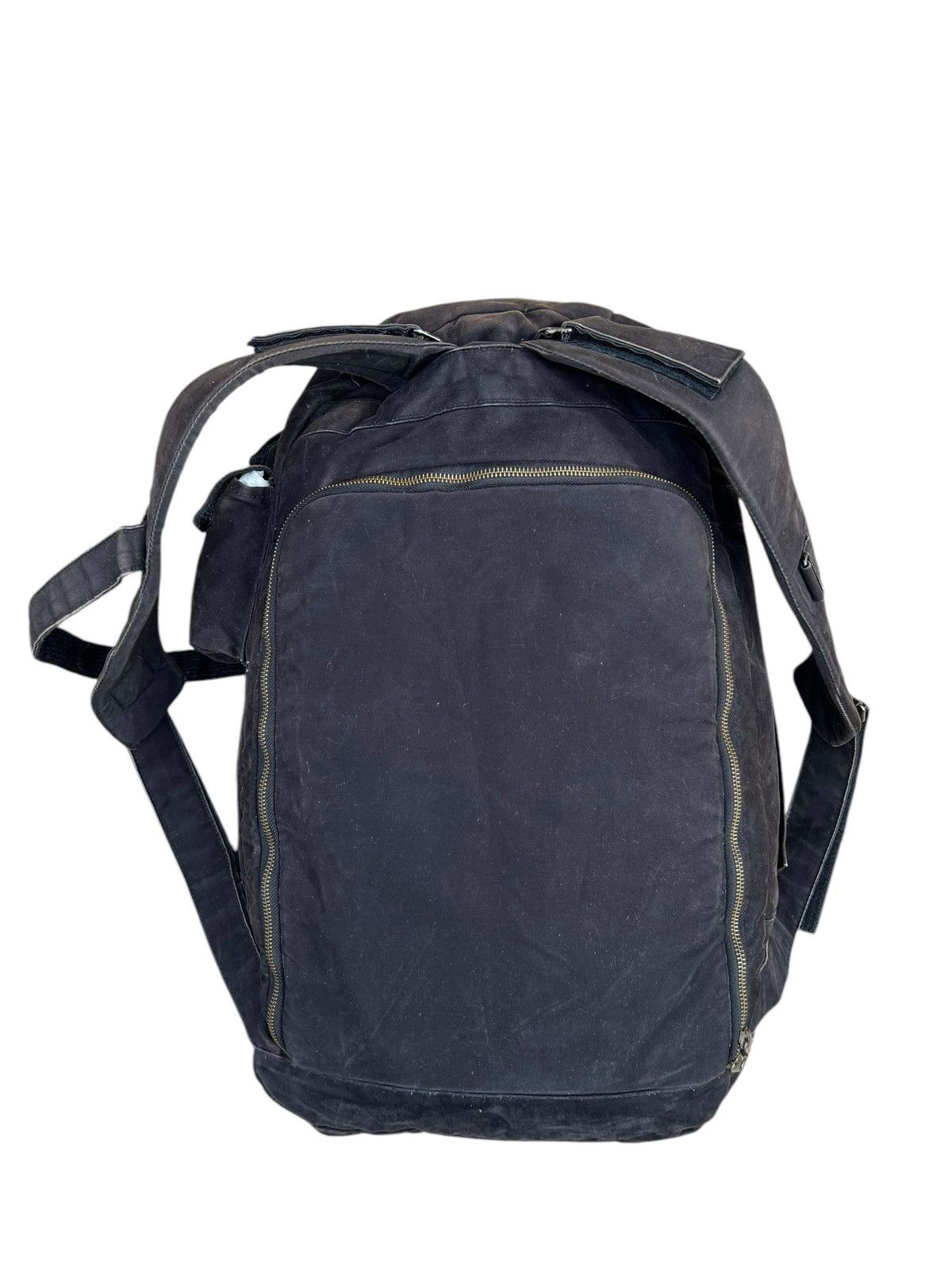 Vintage LORINZA Japan Sun Faded Black Puffer Backpack Size ONE SIZE - 9 Thumbnail