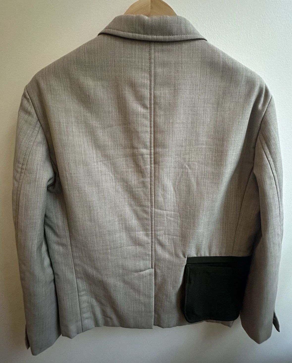 Jacquemus Jacquemus beige sport coat with removable pocket size 50 Size 50R - 3 Thumbnail