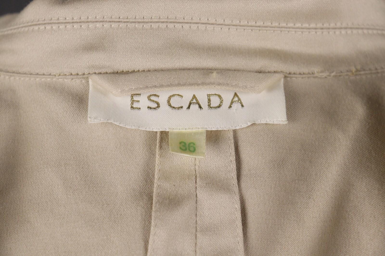 Escada Escada Beige Formal Skirt Suit 2 Piece Blazer Jacket Size 36 Size M / US 6-8 / IT 42-44 - 9 Thumbnail