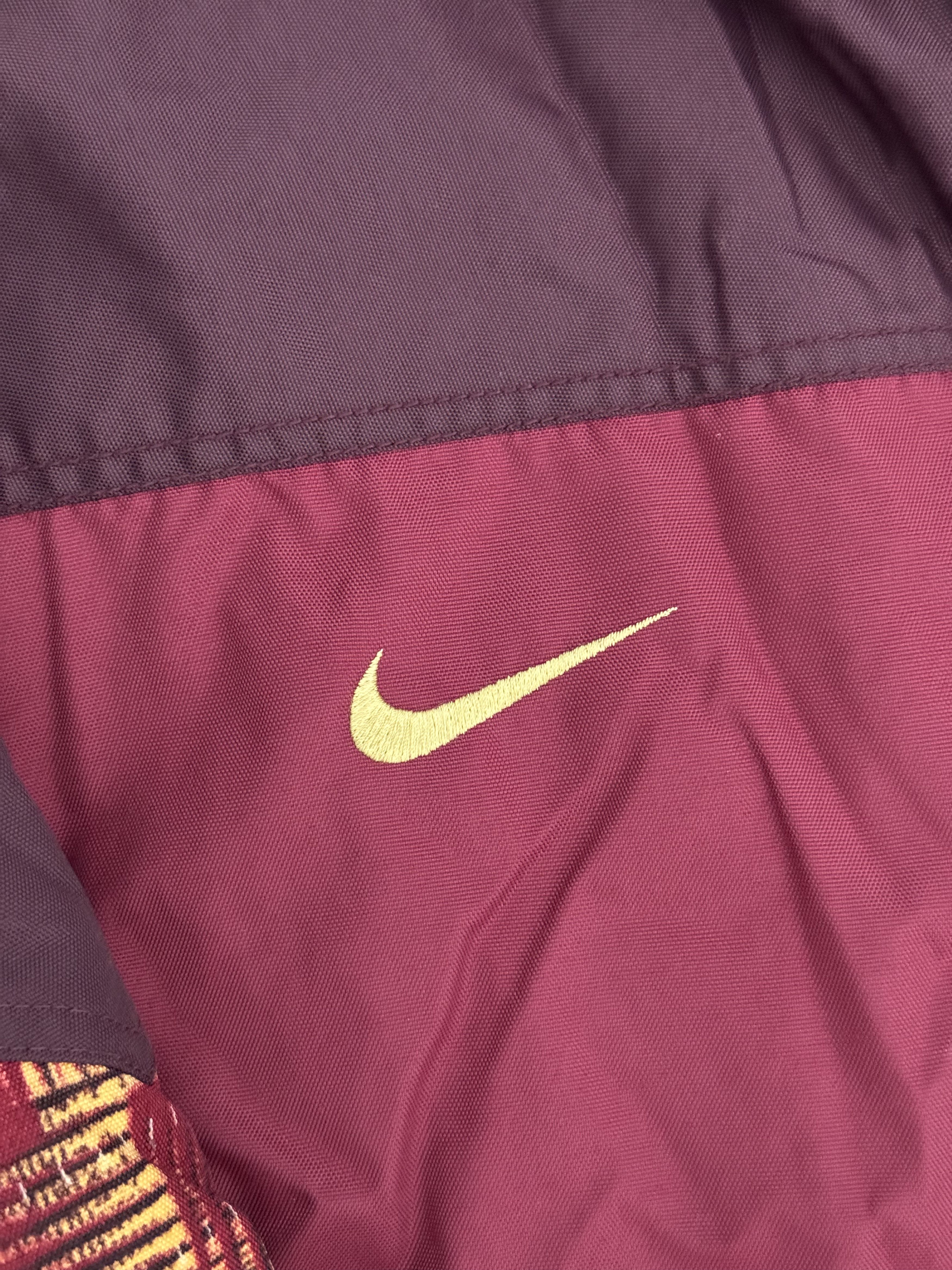 Nike × Vintage 90s NIKE FLORIDA STATE SEMINOLES PUFFER JACKET SMALL CHECK Size US XL / EU 56 / 4 - 4 Thumbnail