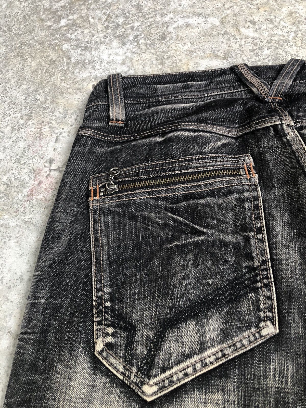 If Six Was Nine Japanese Hideways Flared Jeans Distressed Patchwork Jeans Size US 31 - 14 Thumbnail