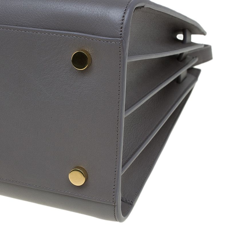 Saint Laurent Paris o1b1hav110924 Size: OS / Sac De Jour Leather Bag Storm Grey Size ONE SIZE - 7 Thumbnail