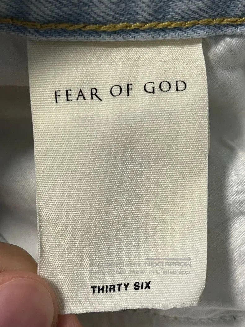 Fear of God Fear of God 5th Slim Fit Jeans. Size US 36 / EU 52 - 5 Thumbnail