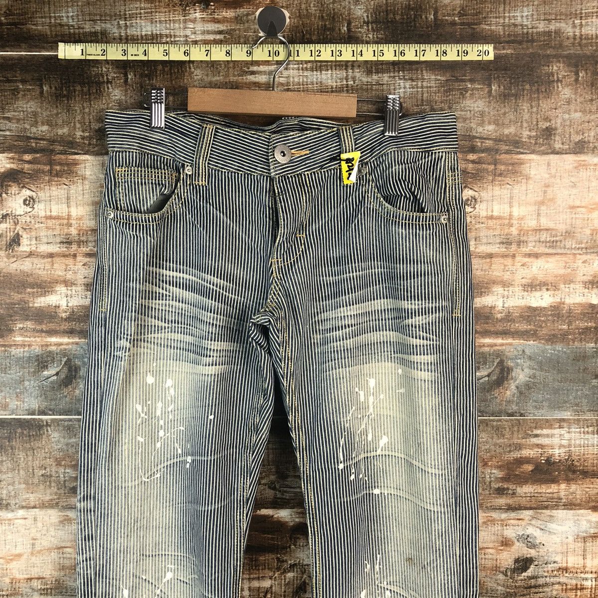 Japanese Brand Japanese Brand vintage tactical Stripe White Pants #A2121 Size US 32 / EU 48 - 4 Thumbnail