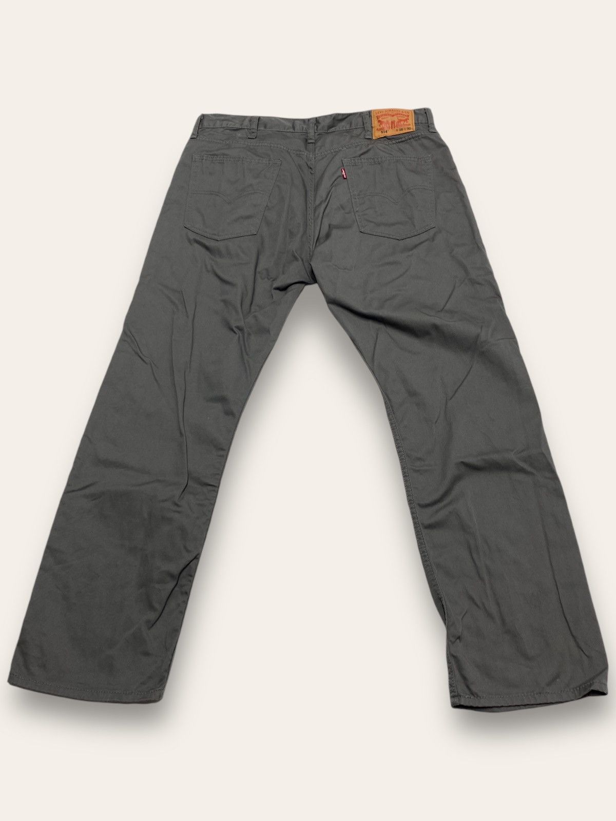Levi's Vintage LEVIS Grey Pants Jeans Wide Baggy 514 W37 L29 Size US 37 - 1 Thumbnail