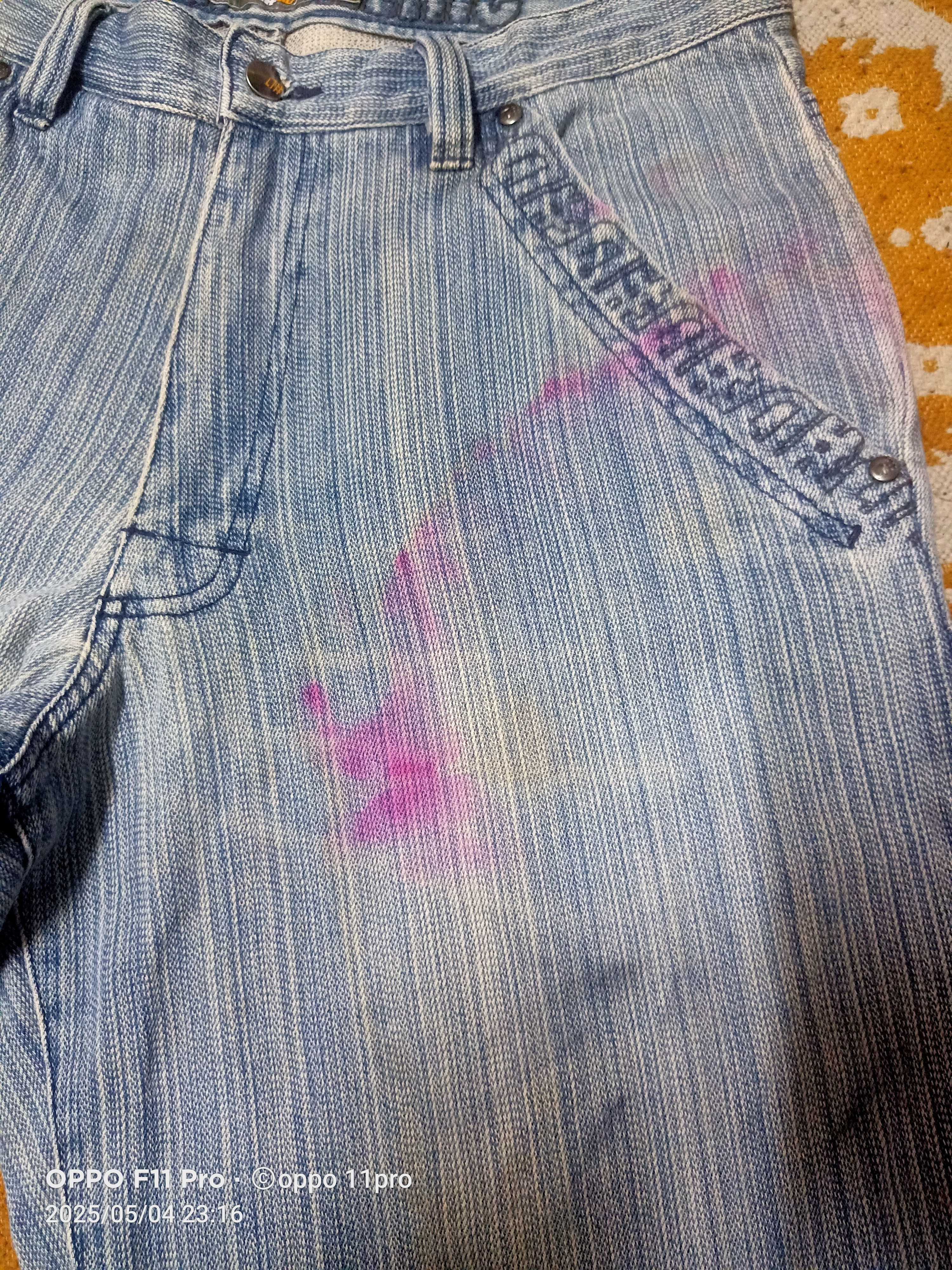 Alphanumeric × If Six Was Nine Vintage Alphanumeric Flare Denim Hickory Denim Size US 34 / EU 50 - 10 Thumbnail