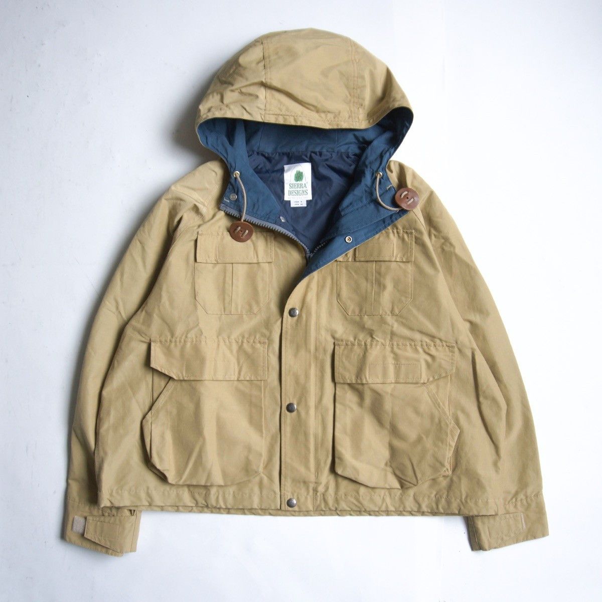 SIERRA DESIGNS USA 60/40 Short Mountain Parka Natural Size S