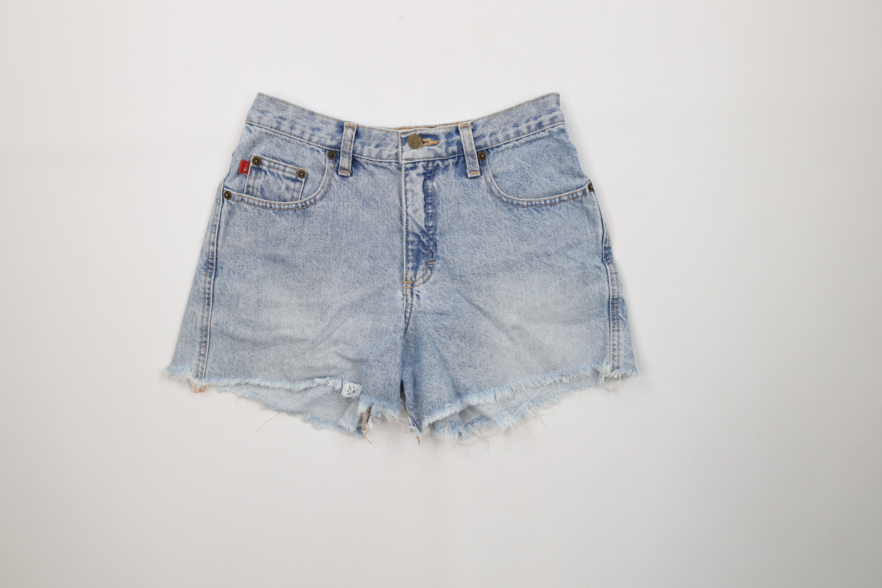 Vintage Vintage 90s Y2K MUDD Cut Off Denim Jean Shorts Jorts Size 28" / US 6 / IT 42 - 1 Thumbnail