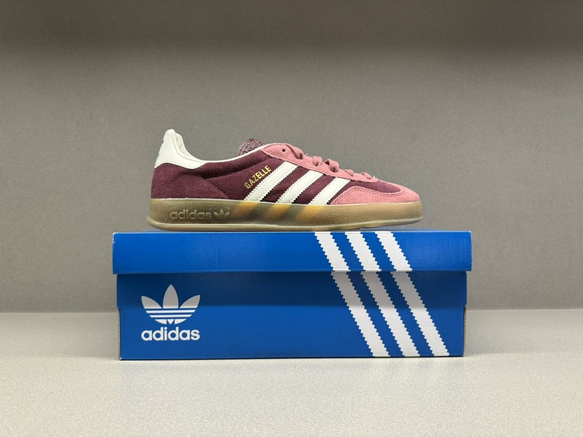 Adidas Adidas Gazelle Indoor Maroon Preloved Crimson Size US 11.5 / EU 44-45 - 3 Thumbnail