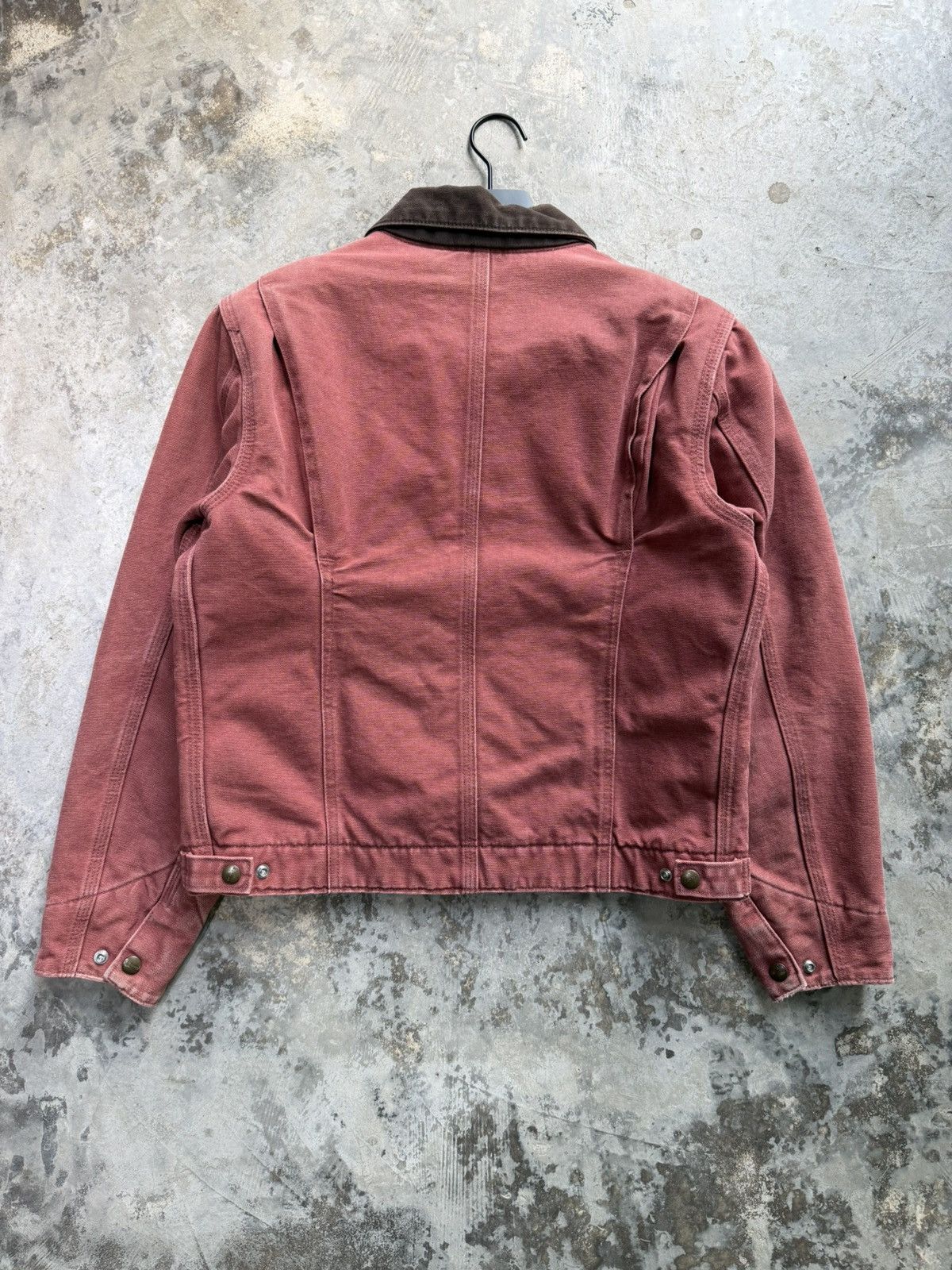 Carhartt Vintage 1990s Carhartt Detroit Salmon Jacket Size US S / EU 44-46 / 1 - 4 Thumbnail