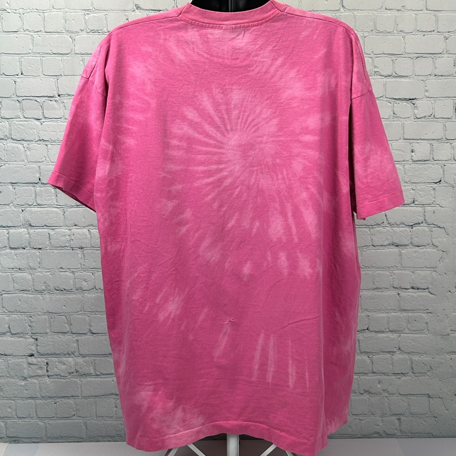 Vintage Vintage 90s God Is Good Sleep T Shirt Pink Christian OSFM Size ONE SIZE - 3 Thumbnail