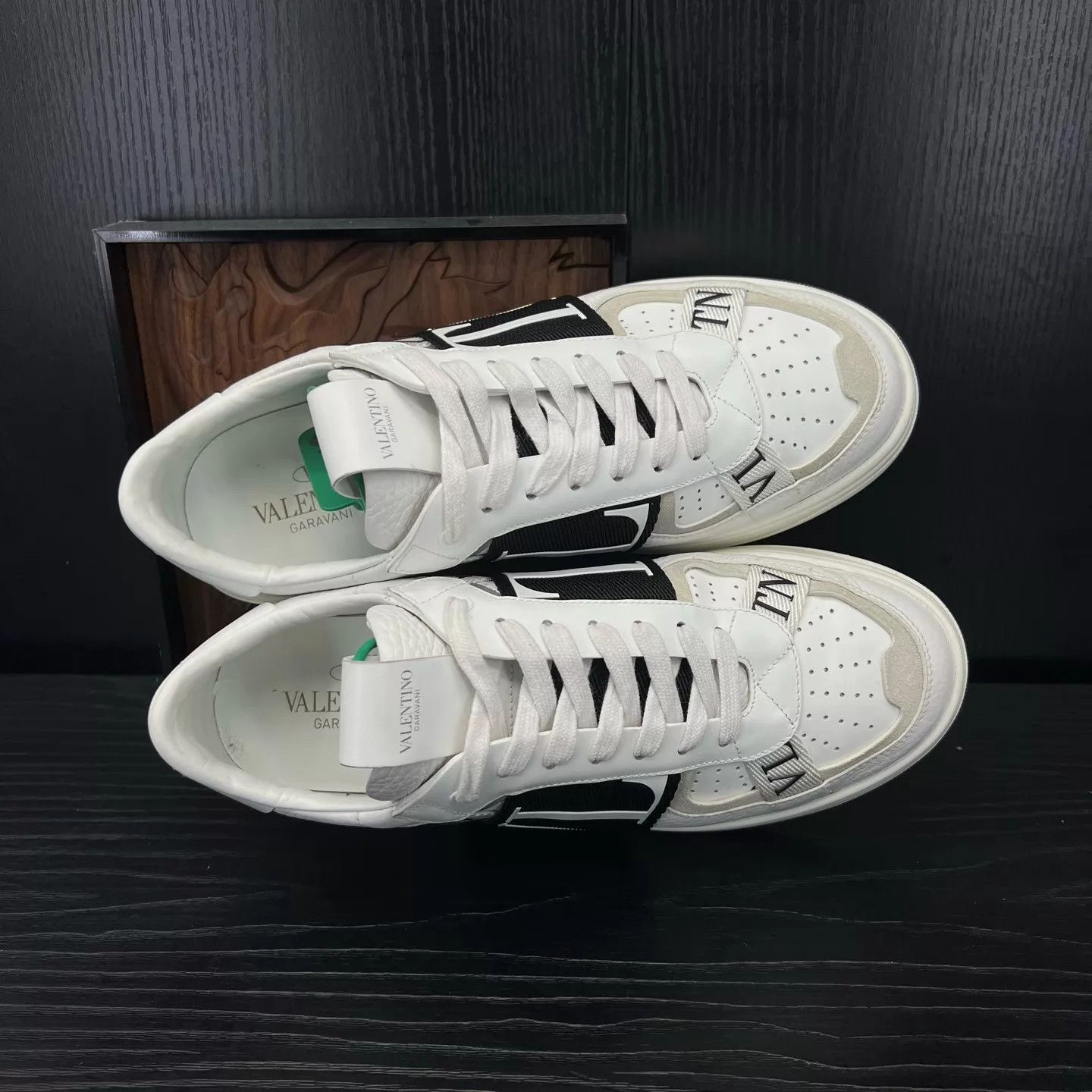 Valentino Valentino VL7N Black & White 40 (Original Box) Size US 7 / EU 40 - 3 Thumbnail