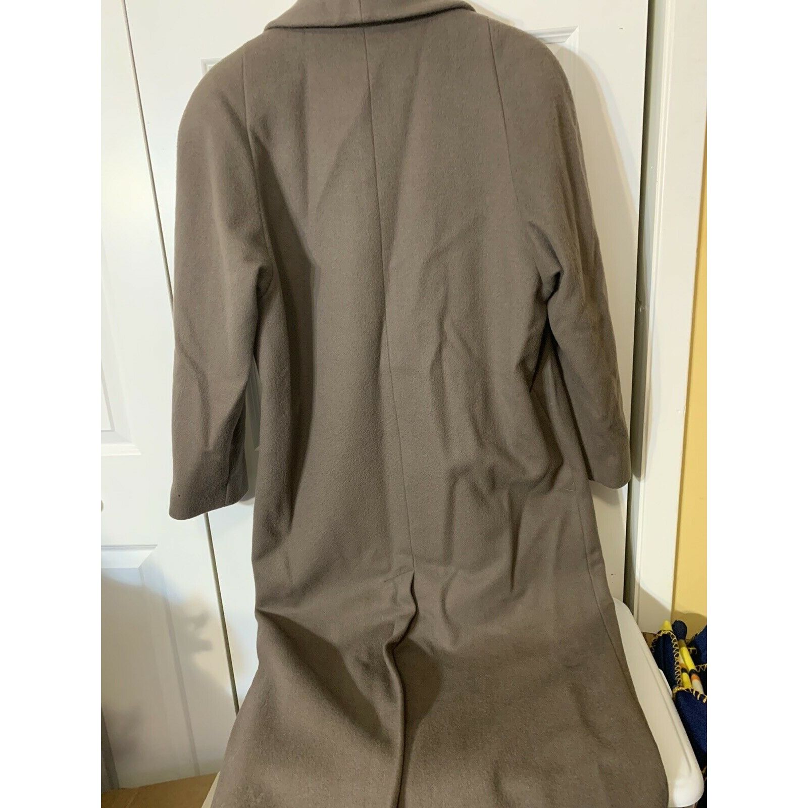 Jones New York Jones New York 100% Wool brown Double Breasted Sz L Trench C Size L / US 10 / IT 46 - 9 Thumbnail