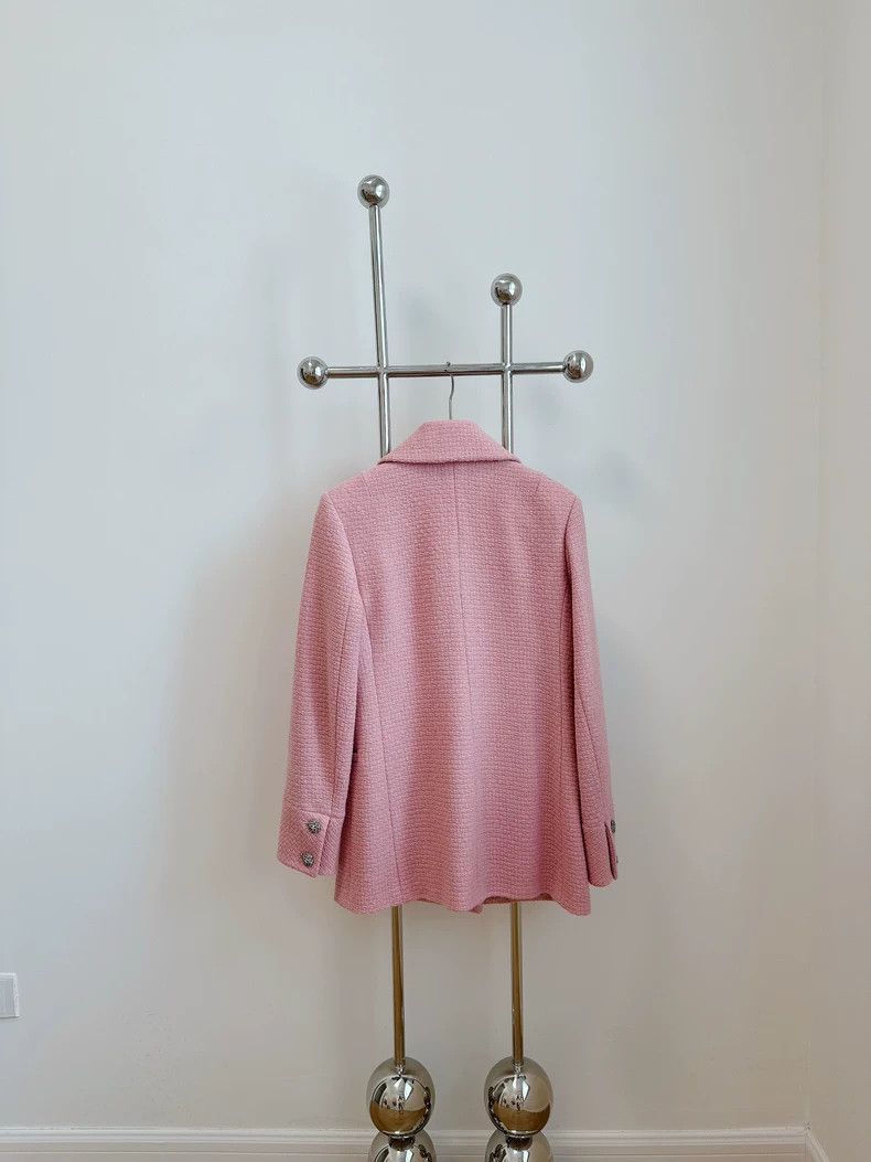 Chanel Chanel 22k autumn and winter series pink jacket Size XXS / US 00 / IT 34 - 2 Thumbnail