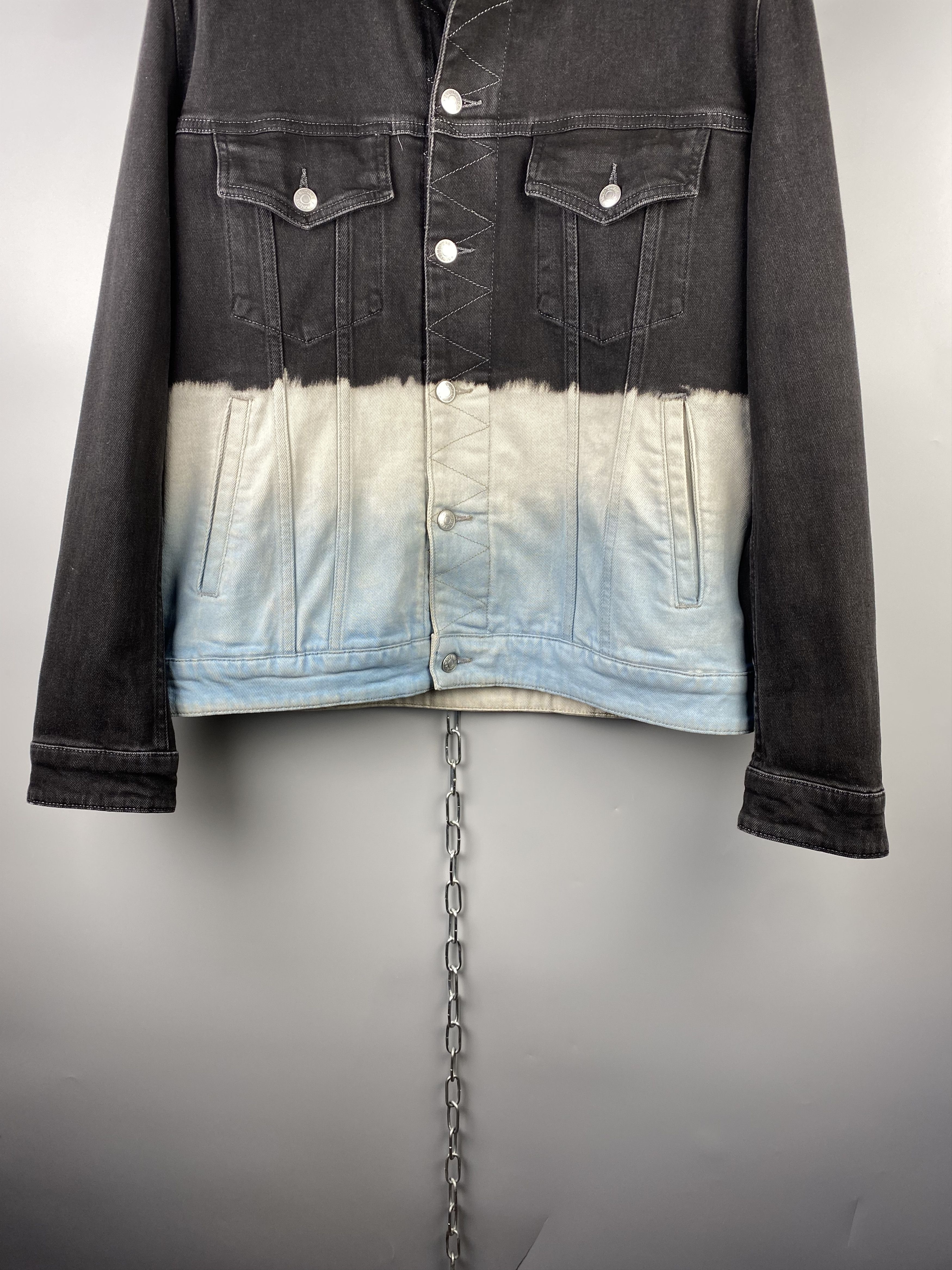 Zadig & Voltaire Zadig Voltaire Denim Washed Trucker Jacket Size US L / EU 52-54 / 3 - 4 Thumbnail