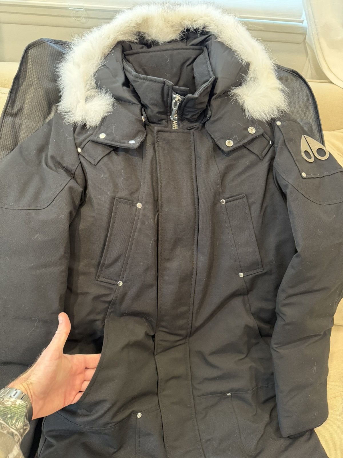 Moose Knuckles Original Sterling Parka Fur Size US M / EU 48-50 / 2 - 4 Thumbnail