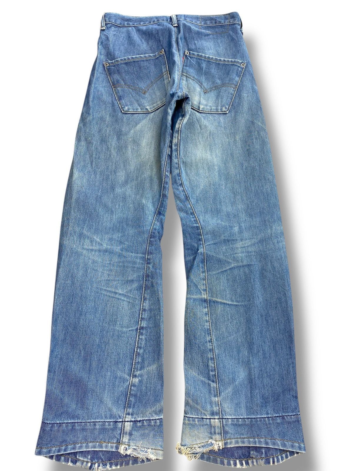 Levi's Vintage Levi’s Mud Wash Style Twist Leg Jeans Size US 27 - 3 Thumbnail