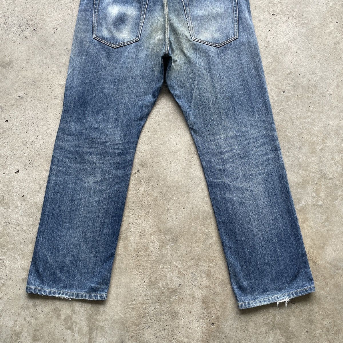 Japanese Brand W38💥 Vintage Japanese Faded Distressed Jeans Denim Pants Size US 38 / EU 54 - 9 Thumbnail