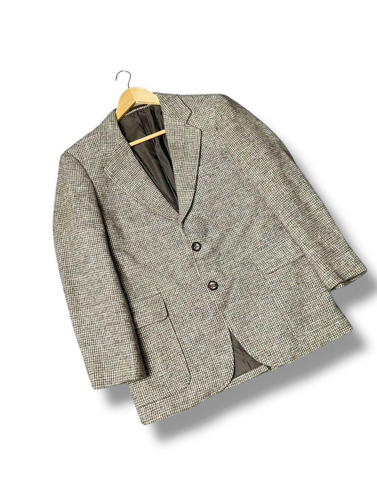 Harris Tweed × Japanese Brand × Vintage Vintage Harris Tweed Handwoven Coats (69) Size US XXS / EU 40 - 4 Thumbnail