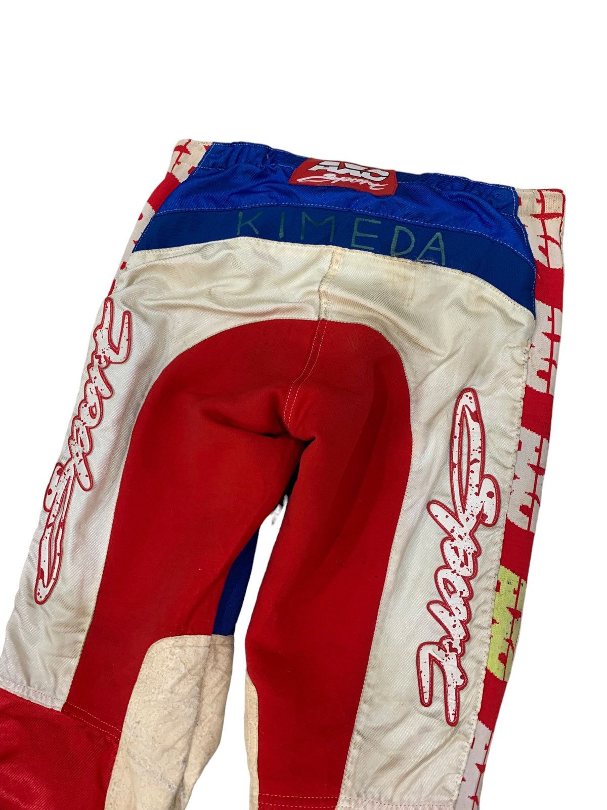 Sports Specialties Vintage 90s AXO Motorcross Racing Pants Size US 30 / EU 46 - 8 Thumbnail