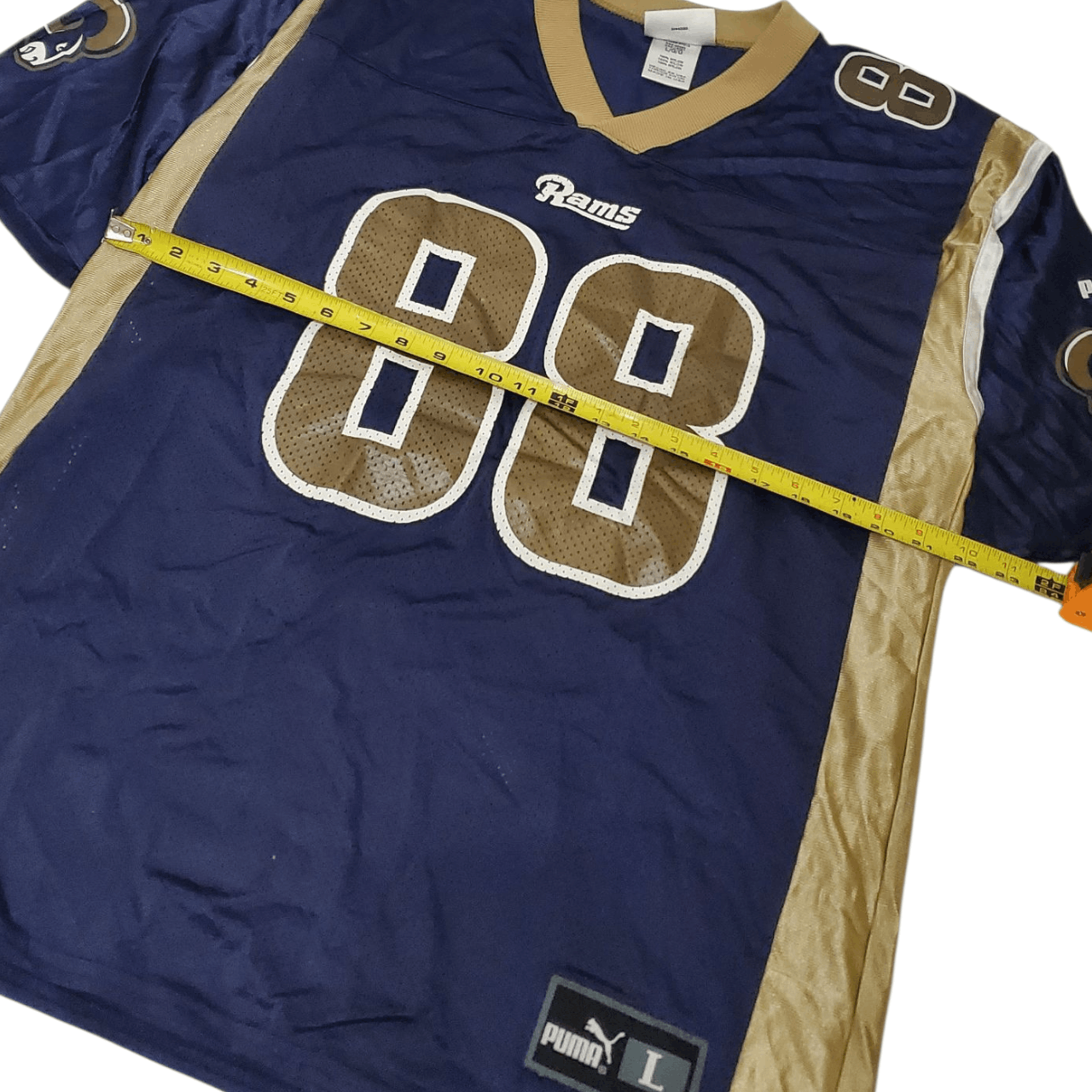 Vintage 90s St. Louis Rams Tory Holt NFL Jersey Size US L / EU 52-54 / 3 - 6 Thumbnail